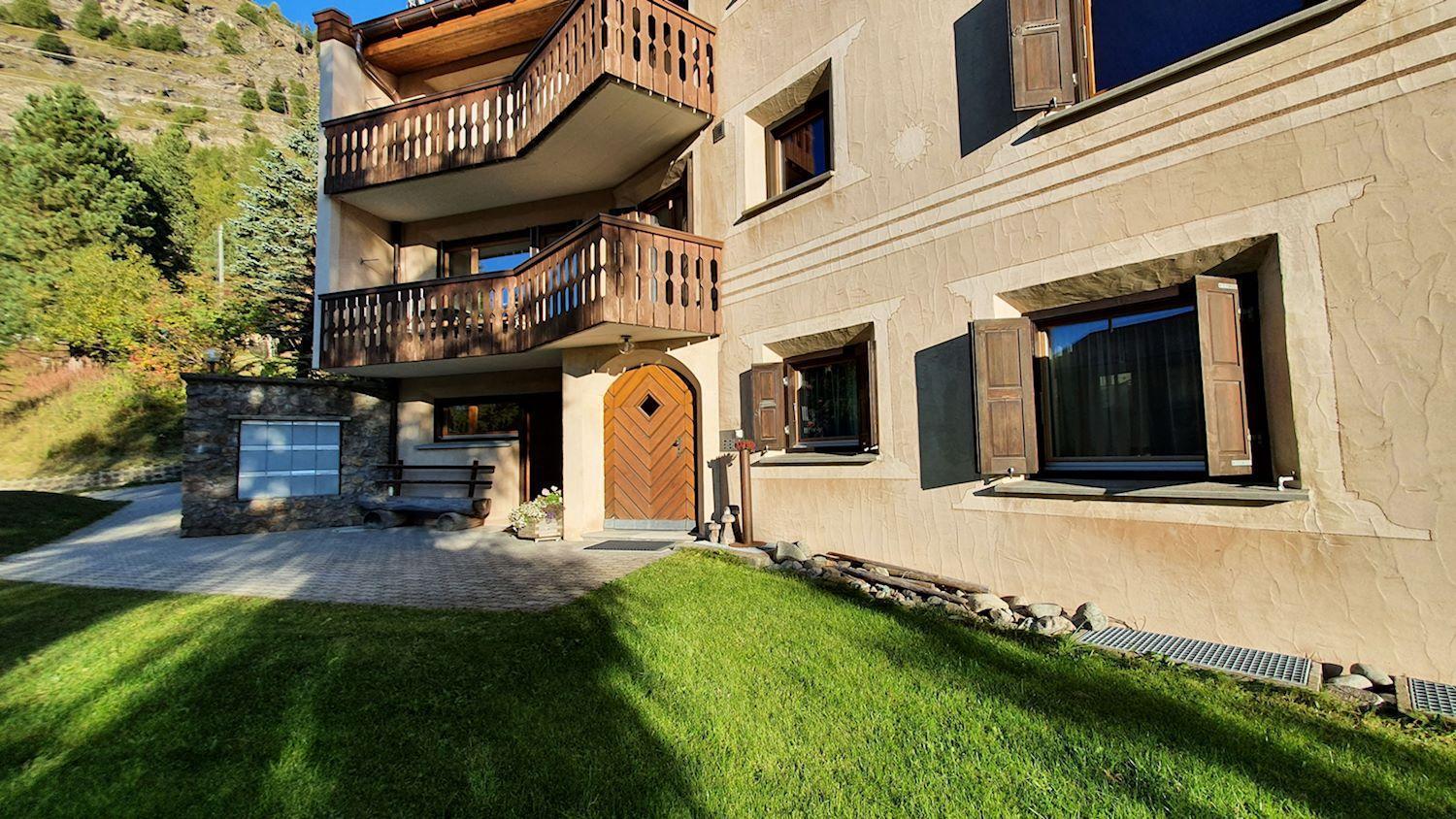 Chesa Blais Apartment Pontresina Exterior photo